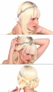 اعتمدي تسريحة زفاف الأميرات لصاحبات الشعر شديد القصر